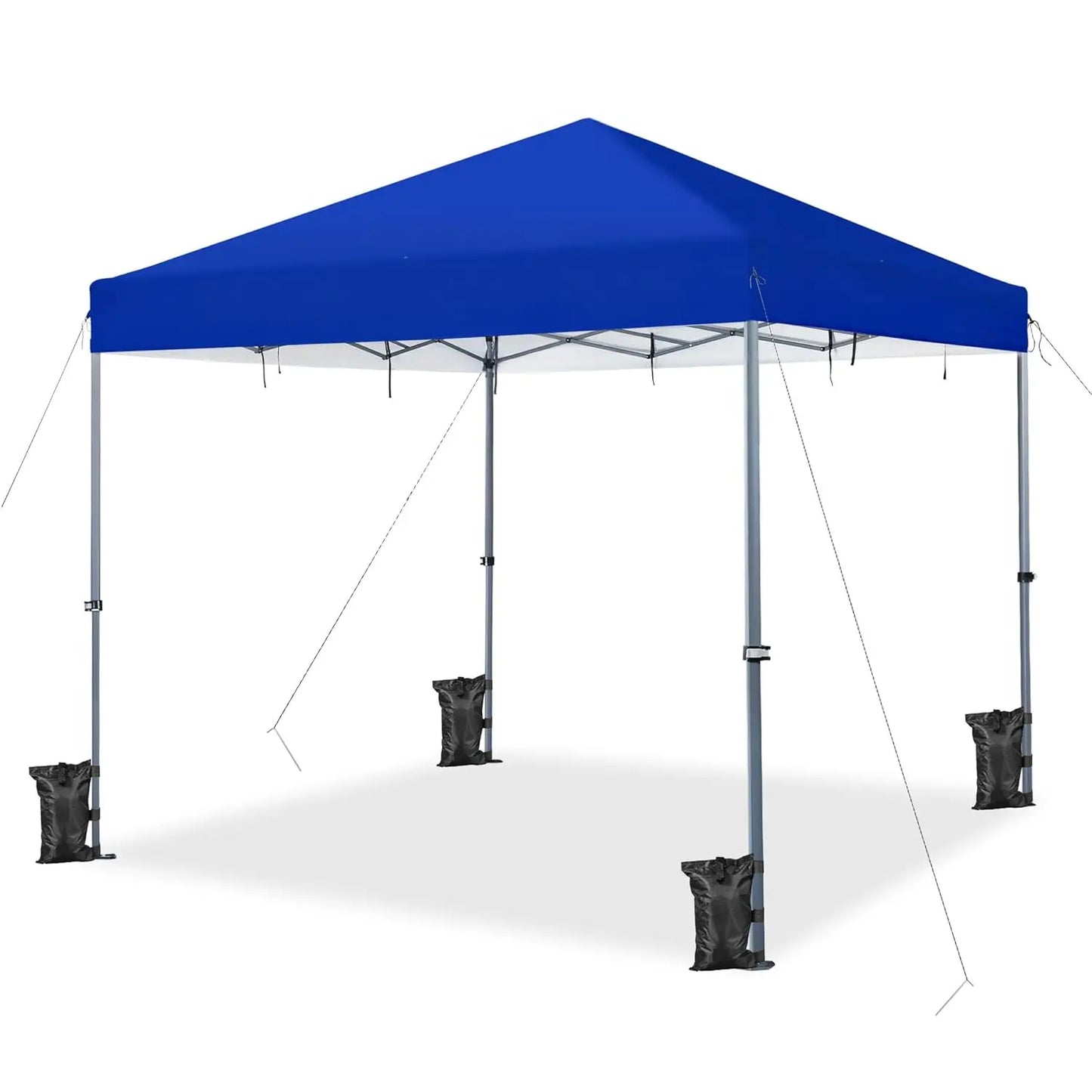 Pop Up Canopy Tent Easy Setup Portable Outdoor Gazebo Wheeled