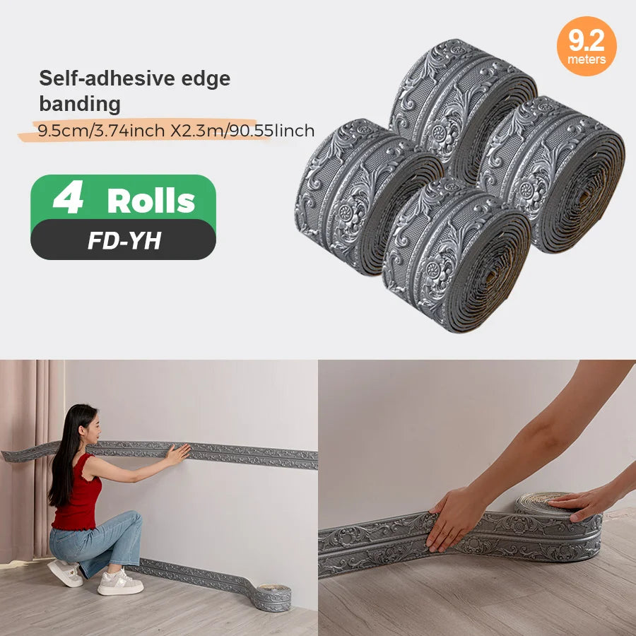Self Adhesive Edge Banding Strip Sxp Peel and Stick Walls