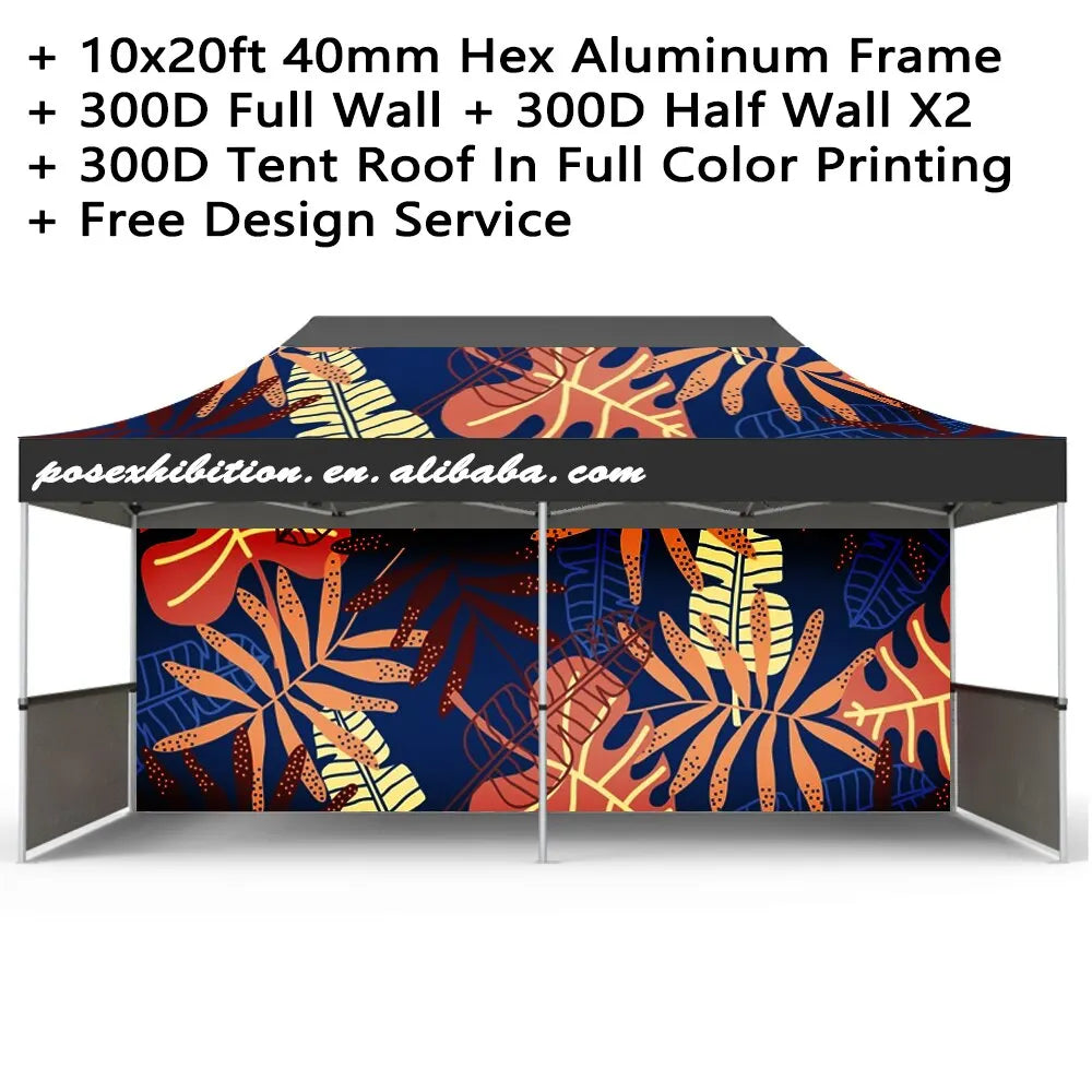 GEEWAY Outdoor Exhibition Gazebo Tent For Trade Shows And Events