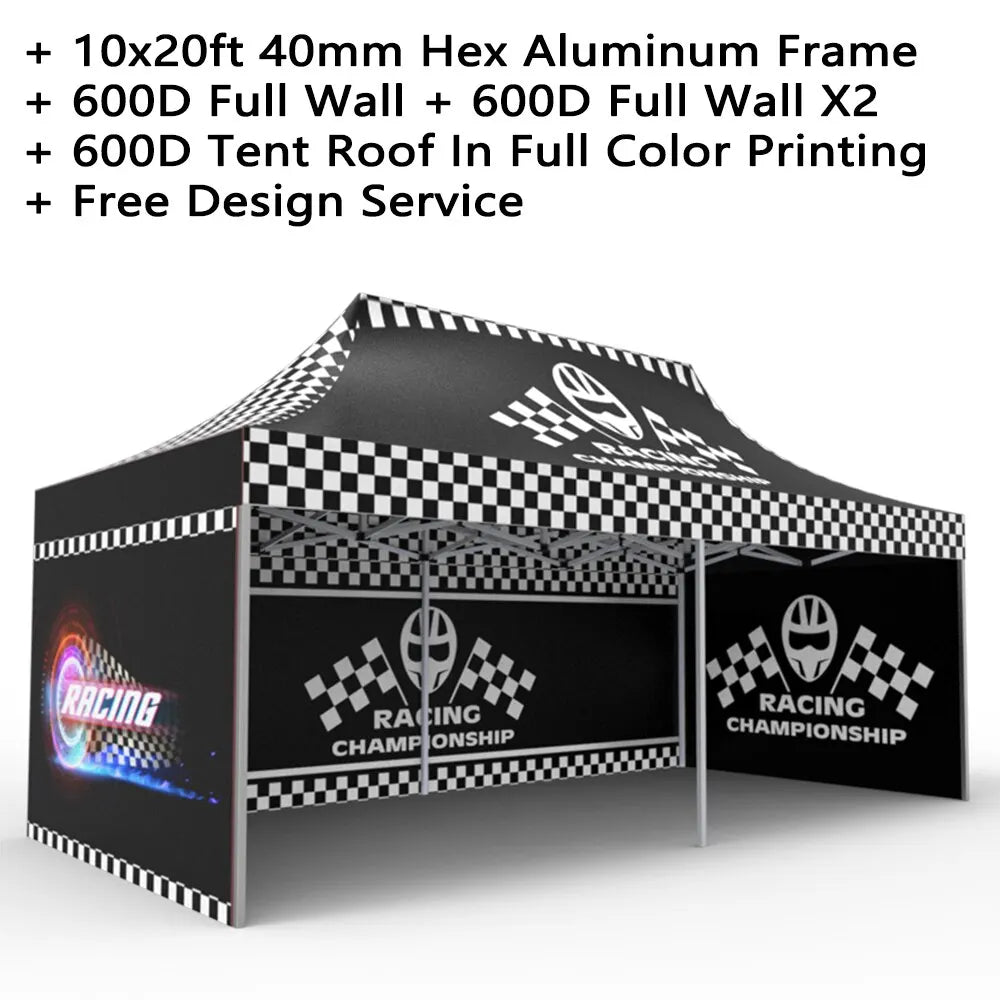GEEWAY Exhibition Canopy Gazebo For Trade Show Advertising Tent