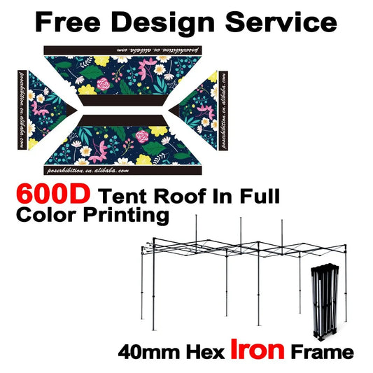 GEEWAY Outdoor Exhibition Gazebo Tent For Trade Shows And Events