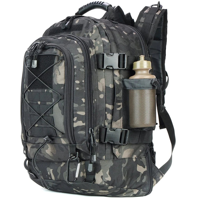 LQARMY Military Tactical Backpack Molle Rucksack for Outdoor Travel
