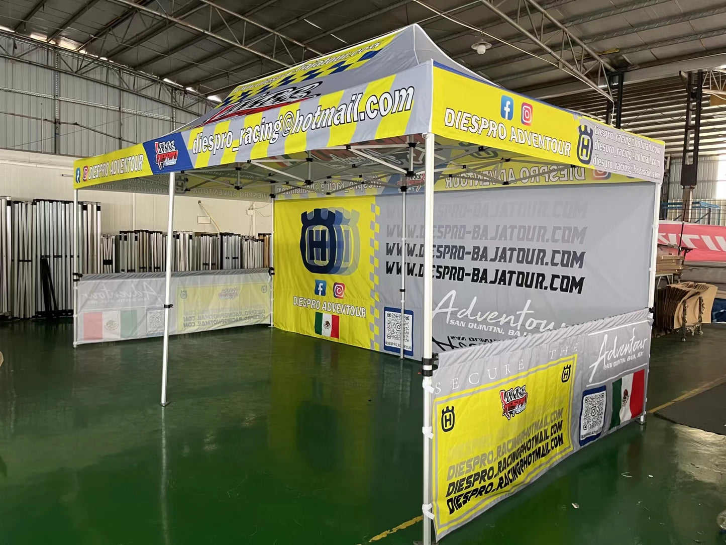 GEEWAY Outdoor Exhibition Gazebo Tent For Trade Shows And Events