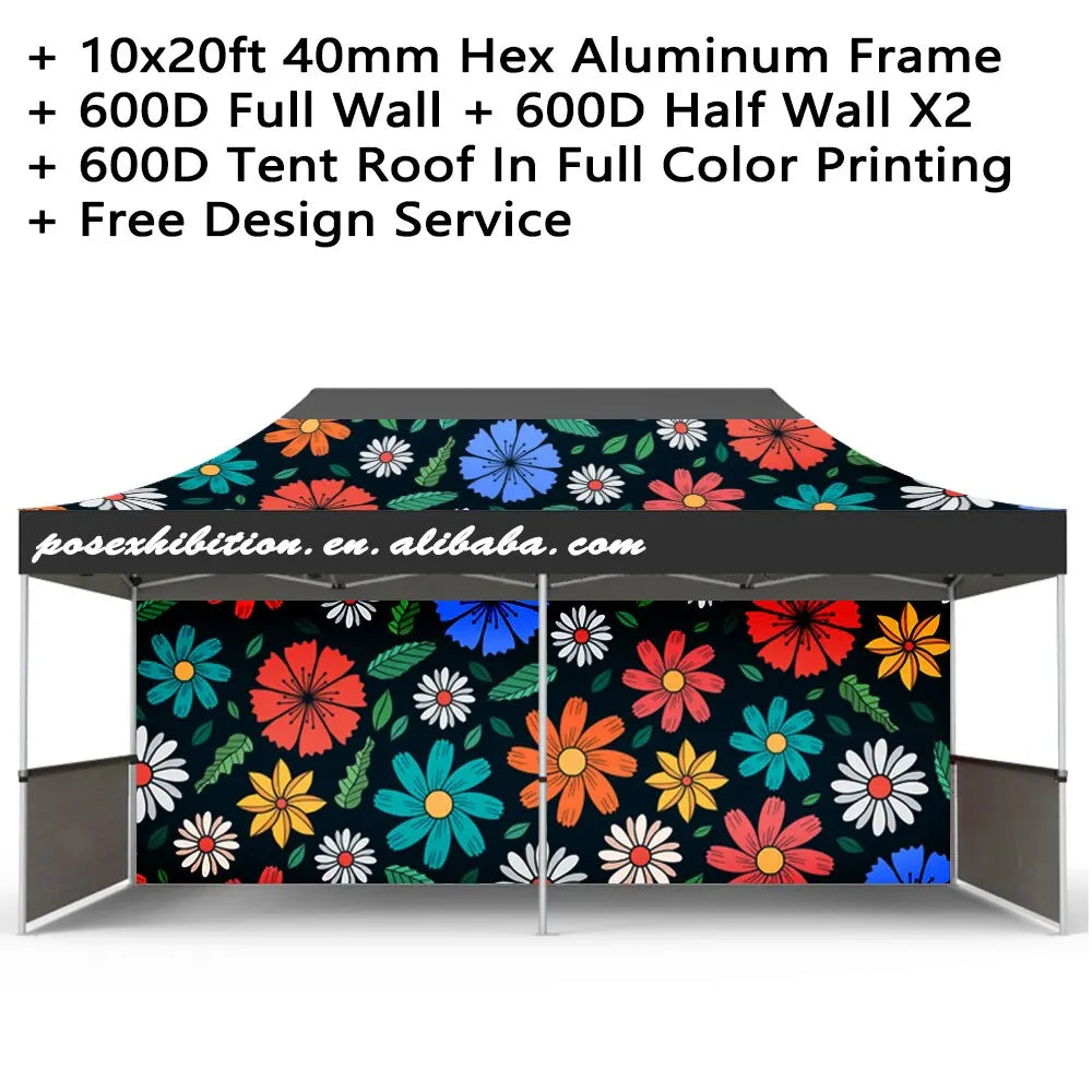 GEEWAY Outdoor Exhibition Gazebo Tent For Trade Shows And Events