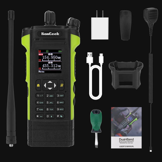 TZT APX8000 12W 128CH VHF UHF Dual Band Walkie Talkie