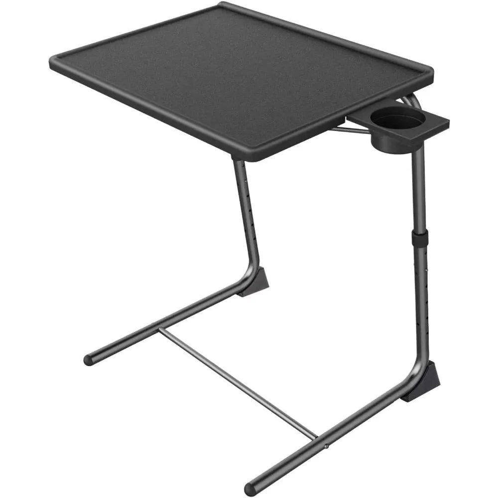 NBVCX Adjustable Folding TV Tray Table For Bed And Sofa