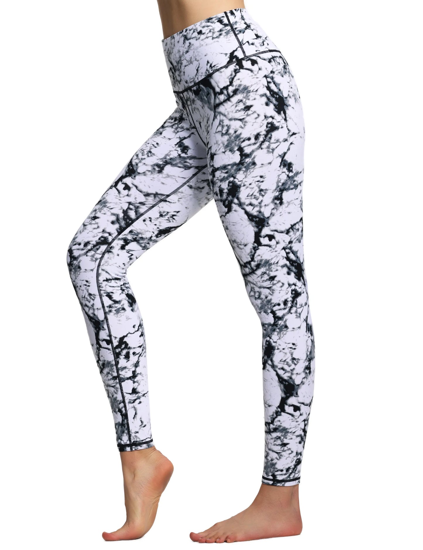 The Gym People Women High Waist Seamless Tummy Control Yoga Pants