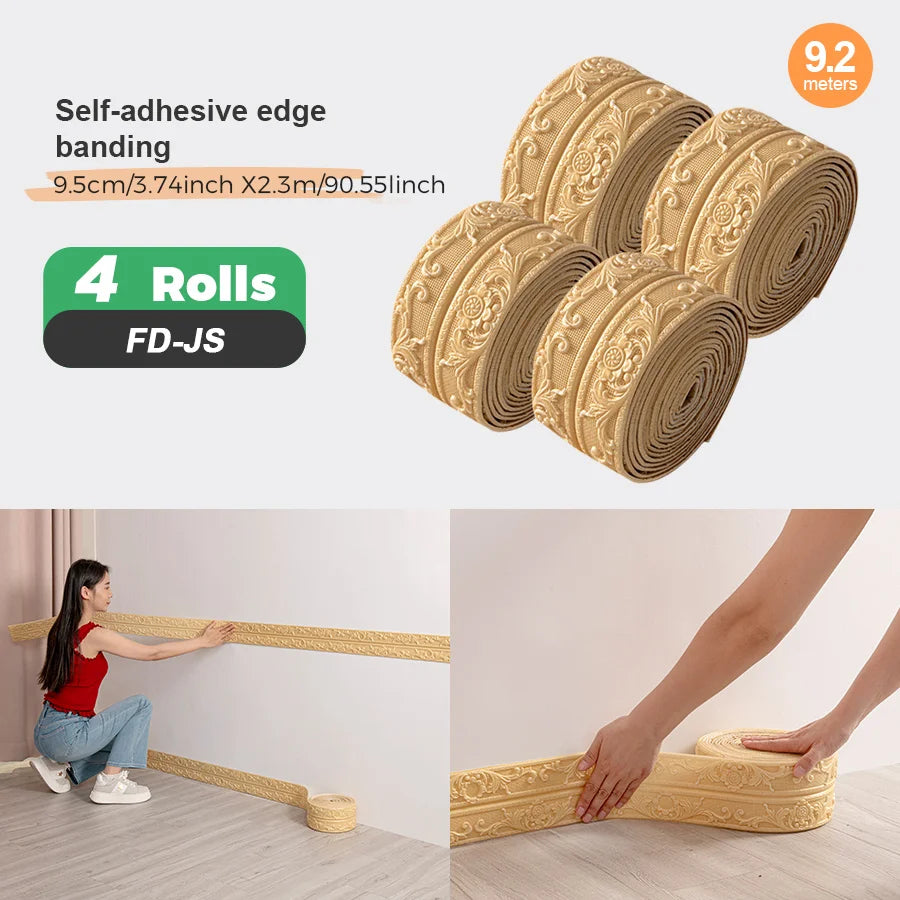 Self Adhesive Edge Banding Strip Sxp Peel and Stick Walls