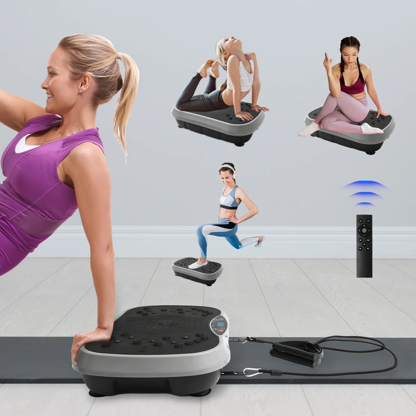 Fat Slinger Vibration Plate Exercise Machine Full Body Workout