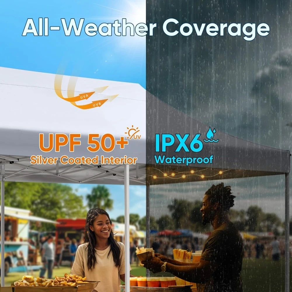 Heavy Duty Pop Up Canopy Tent Instant Shelter For Events