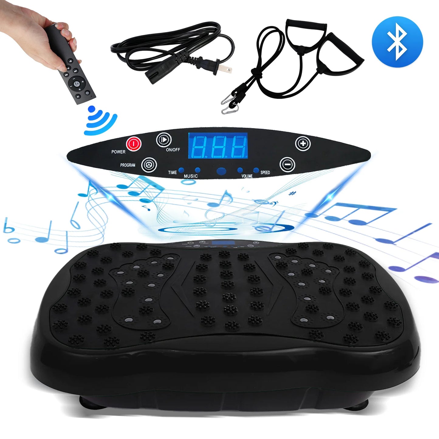 Full Body Vibration Platform Exercise Machine With Remote Control