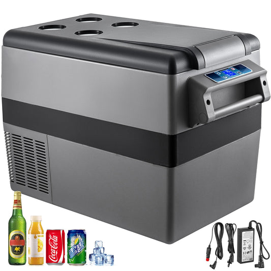 SucceBuy Car Refrigerator Portable DC Compressor Cooler For Camping