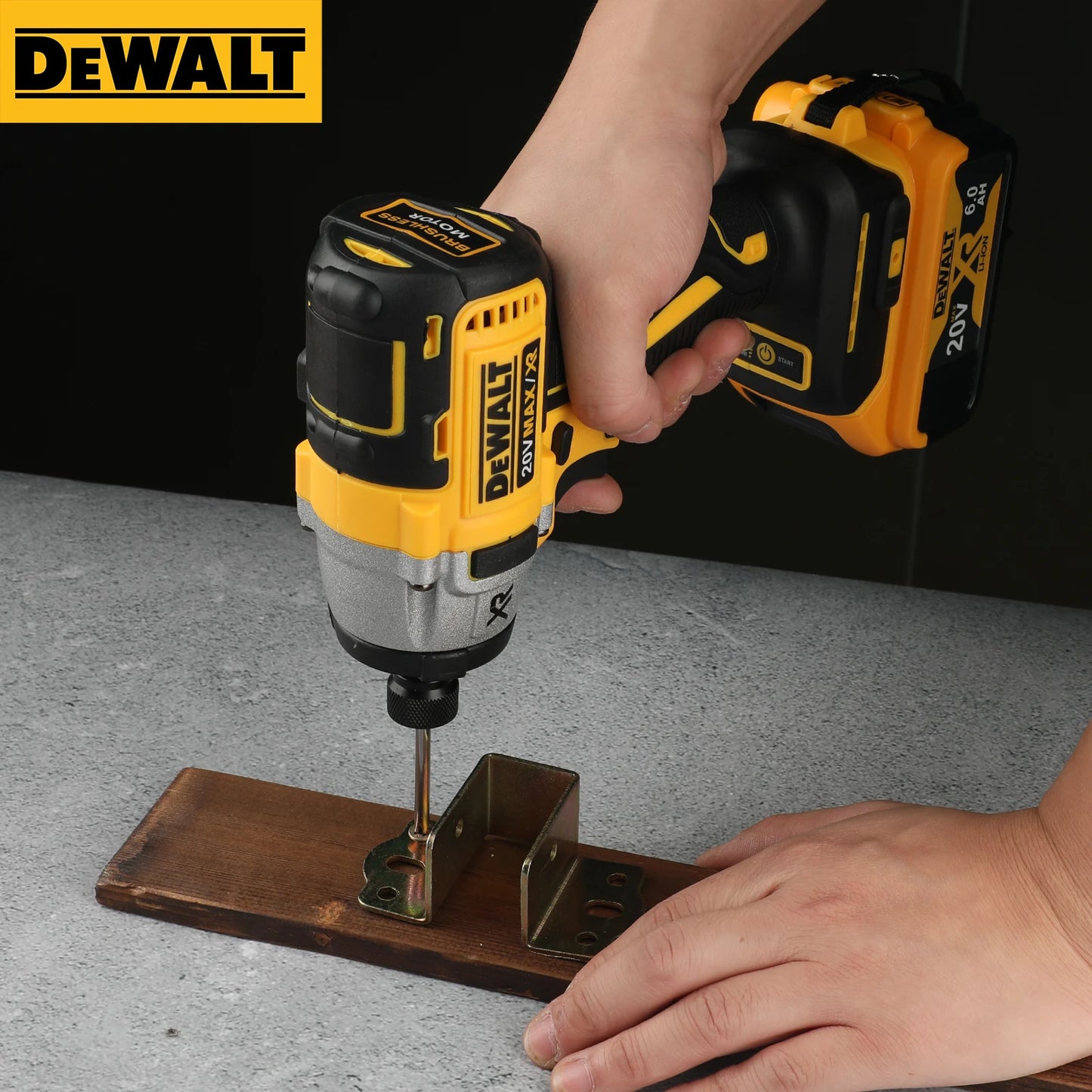 DEWALT 20V Brushless Cordless Impact Drill DCD887 XR