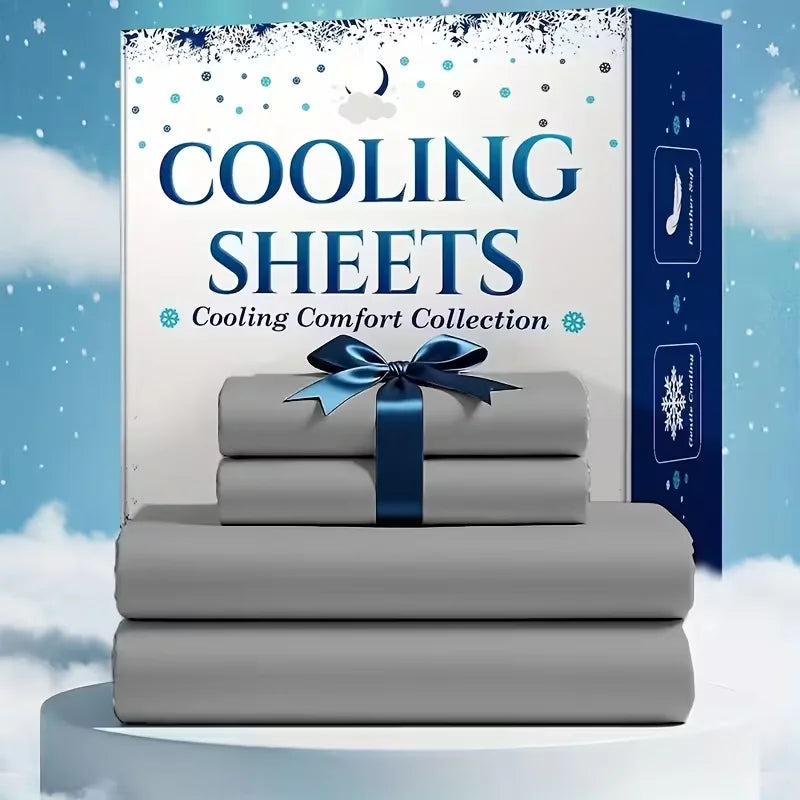 Bamboo Cooling Sheet Set For Kids Breathable Comfort