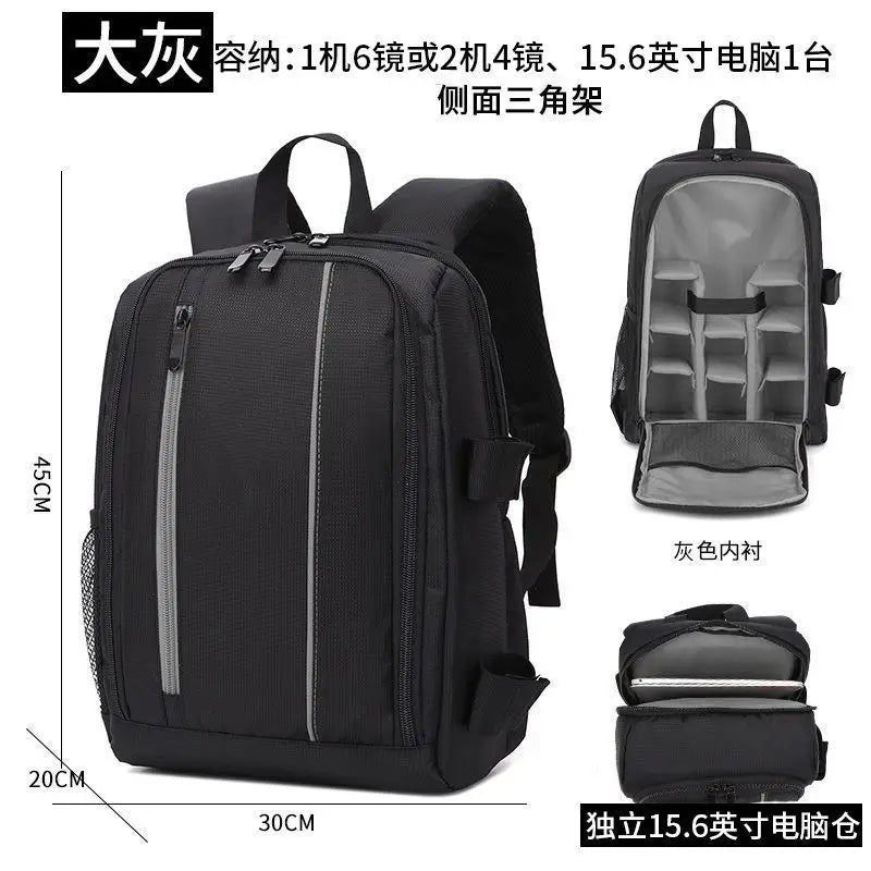 Waterproof Camera Backpack for DSLR and Mirrorless Cameras