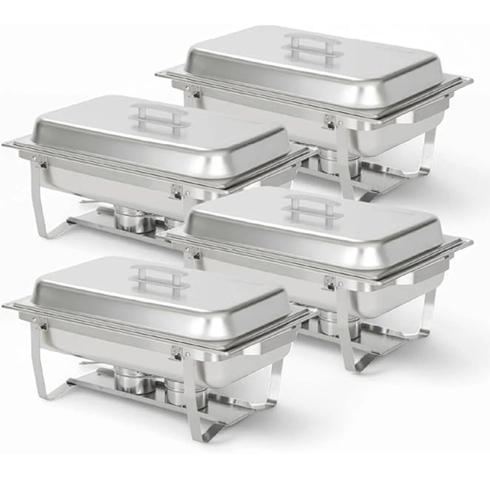 Stainless Steel Chafing Dish Buffet Set Electric Food Warmer