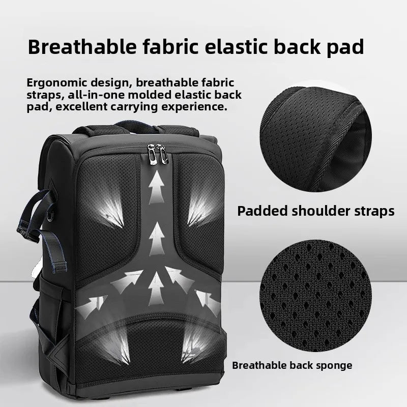 Retro Double-Shoulder Camera Bag For DSLRs And Telephoto Lenses Waterproof
