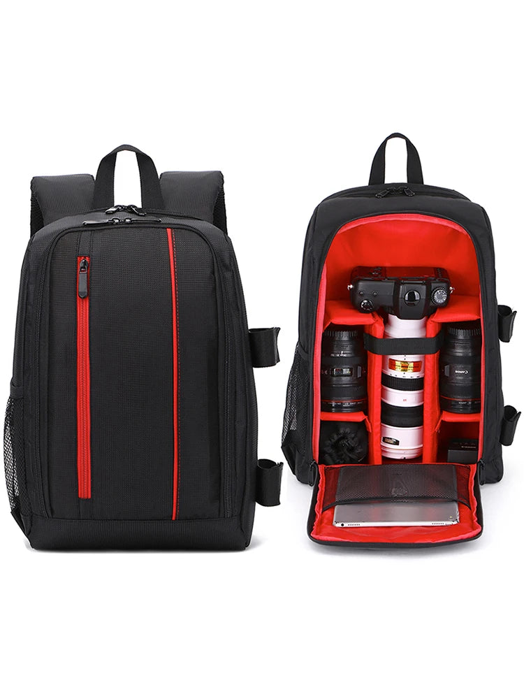 Waterproof Camera Backpack For DSLR And Mirrorless Cameras Canon Nikon