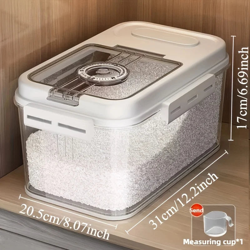 Bread Box Airtight Storage Container With Lid For Kitchen Countertop