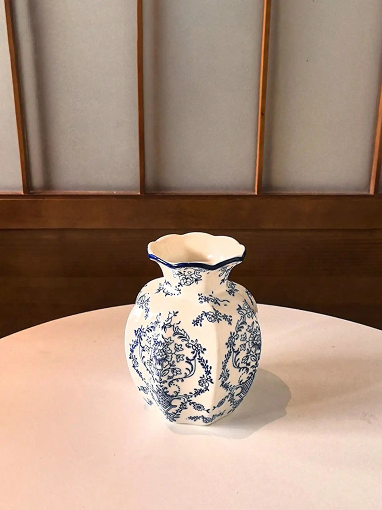 Porcelain Vase Chinese Retro Floral Home Decor For Living Rooms