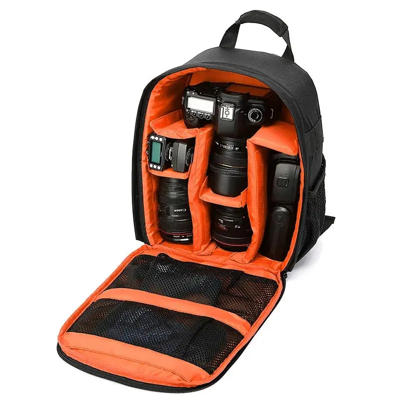Fomscvka DSLR Camera Backpack Waterproof Large Capacity For Nikon And Sony