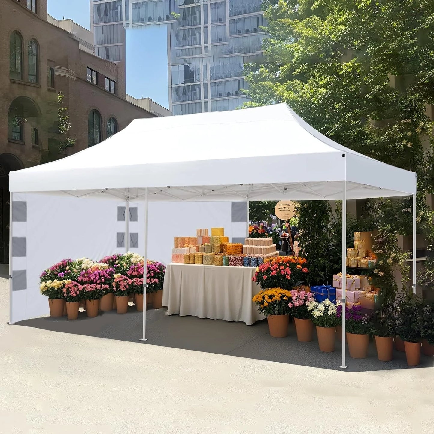 Heavy Duty Pop Up Canopy Tent Instant Shelter For Events