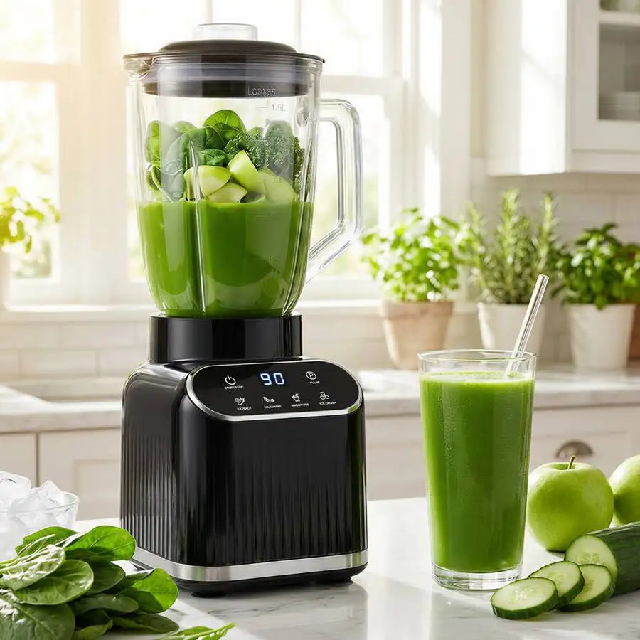 XMSJ 1200 Watts Professional Blender With 52 Oz Jar