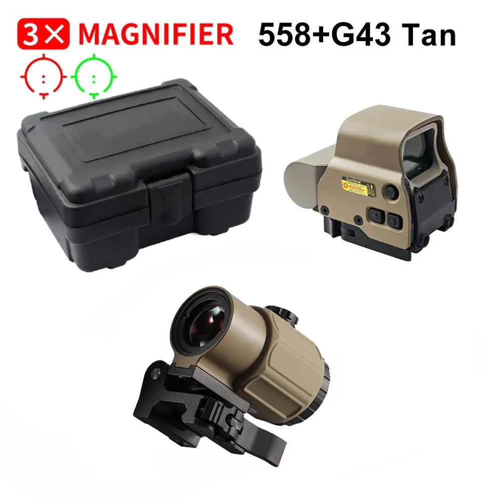 Bestsight 558 G43 Holographic Collimator Sight With Rail Mount