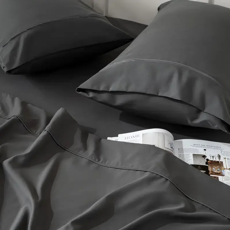 Bamboo Cooling Sheet Set For Kids Breathable Comfort