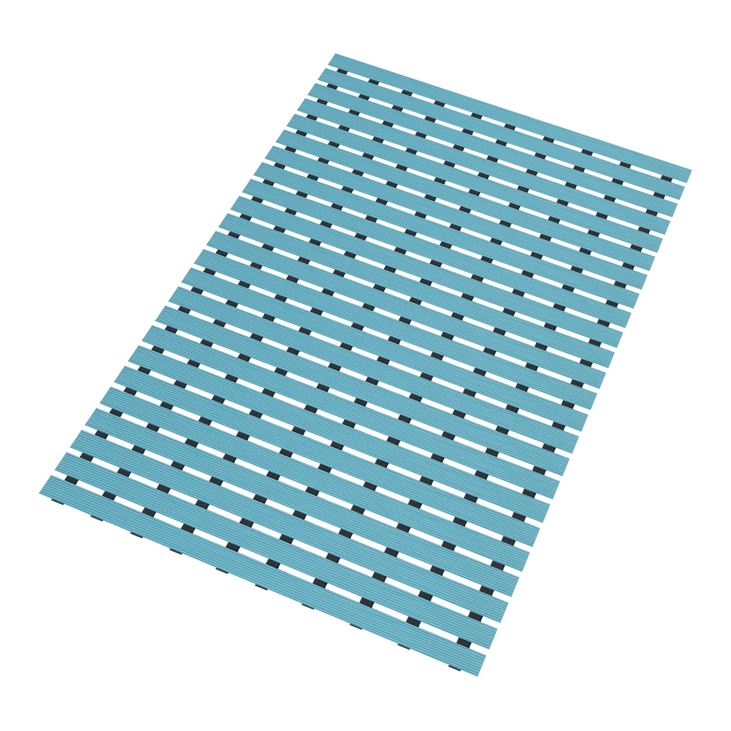 Bymaocar PVC Shower Mat Non Slip Bath Floor Mat With Drainage Holes