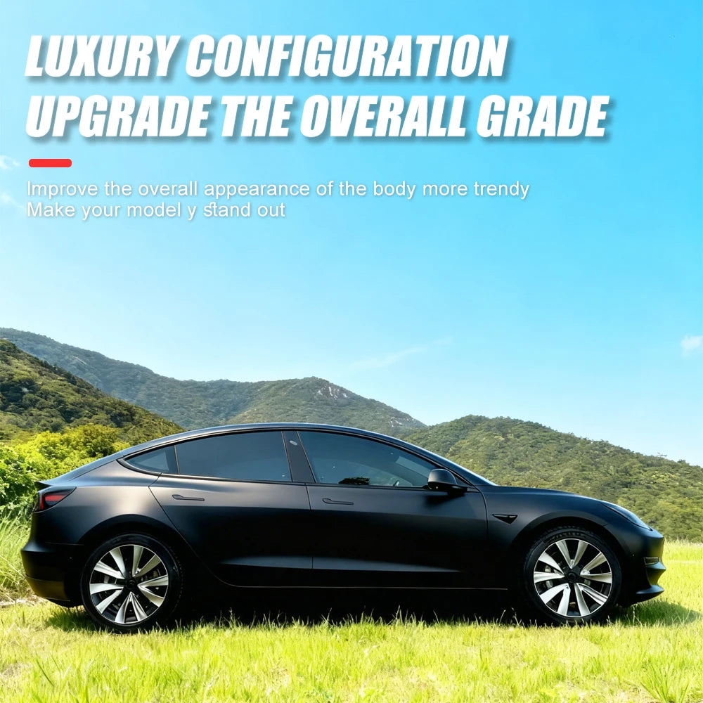 YIKUN Tesla Model 3 Hubcap Wheel Rim Cover Kit Pro