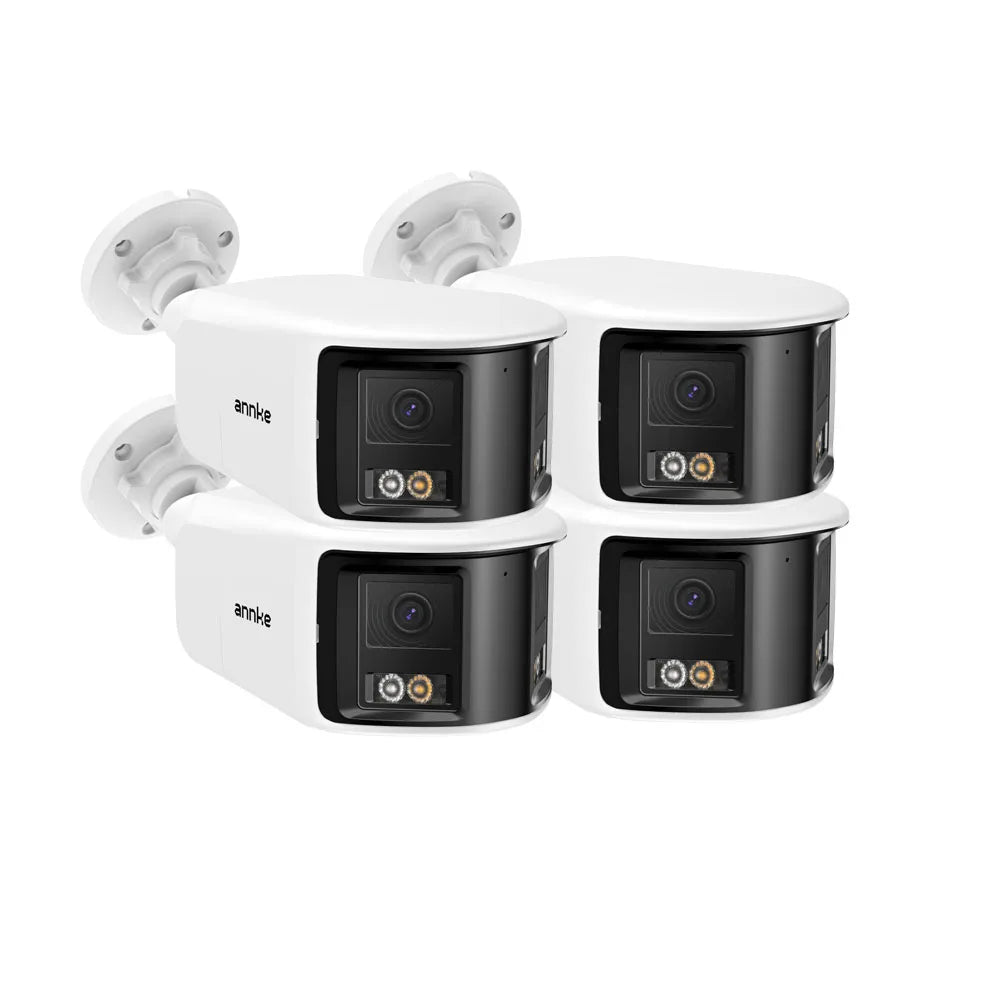 ANNKE 4K 8MP POE Surveillance Camera Dual Lens Outdoor Night Vision CCTV