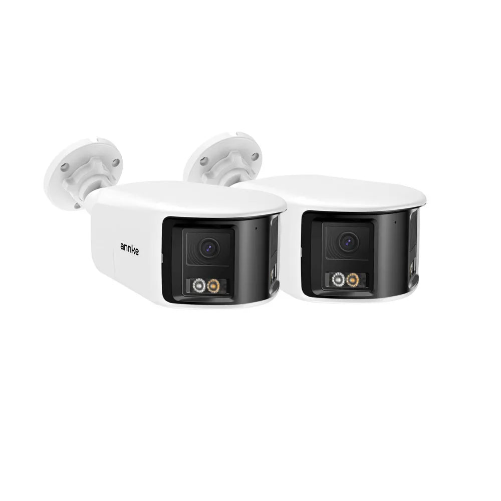 ANNKE 4K 8MP POE Surveillance Camera Dual Lens Outdoor Night Vision CCTV