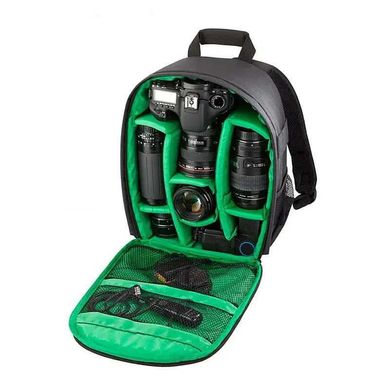 Fomscvka DSLR Camera Backpack Waterproof Large Capacity For Nikon And Sony