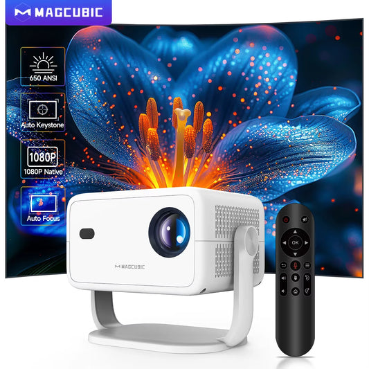 Magcubic 650 ANSI L018 8K Projector Native 1080P Auto Focus