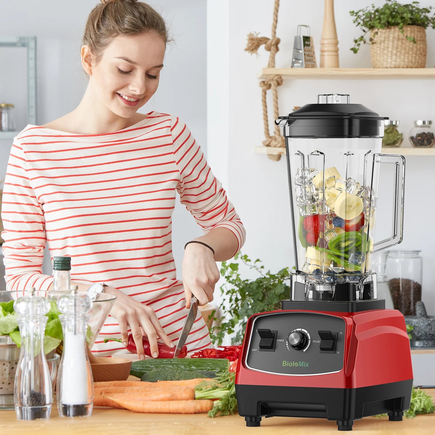 Biolomix High Power 3HP 2200W Commercial Blender Mixer Juicer