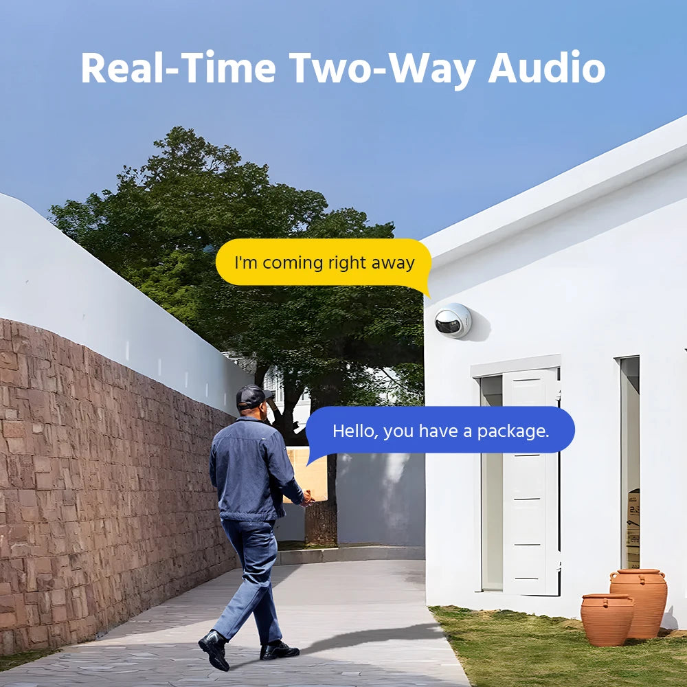 ANNKE 4K 8MP POE Surveillance Camera Dual Lens Outdoor Night Vision CCTV