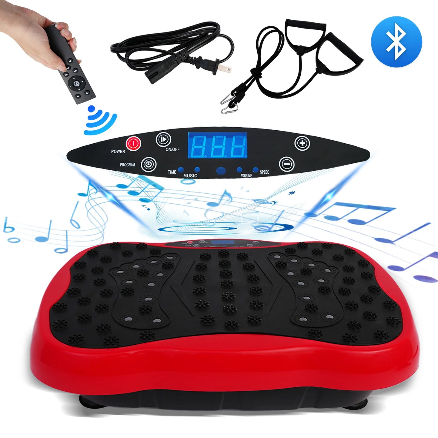 Full Body Vibration Platform Exercise Machine With Remote Control