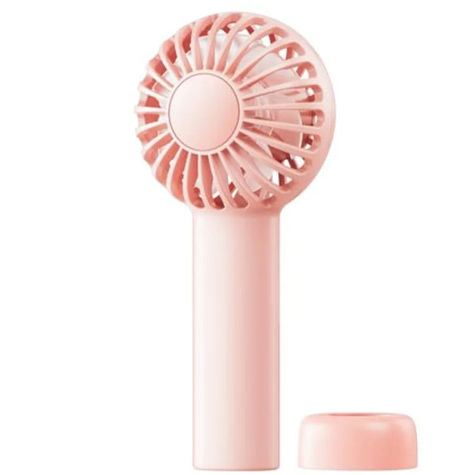 Mini Portable Rechargeable Handheld Fan With 3 Speeds For Travel