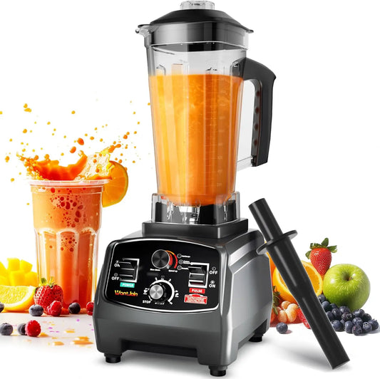 WantJoin 1800W Professional Commercial Blender With Timer
