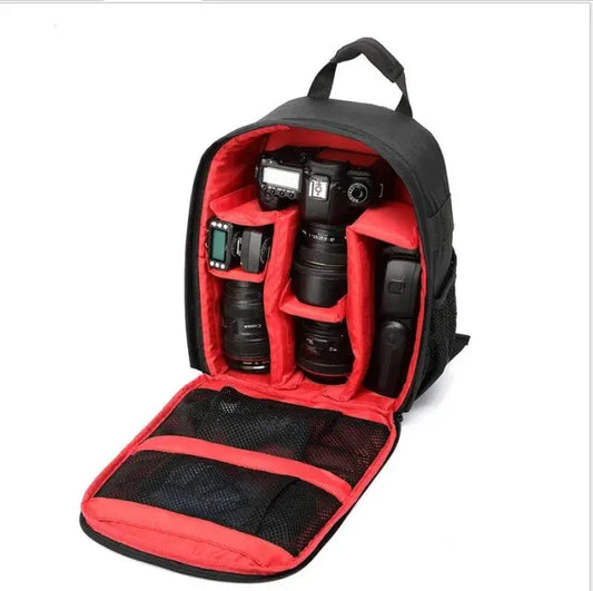 Fomscvka DSLR Camera Backpack Waterproof Large Capacity For Nikon And Sony