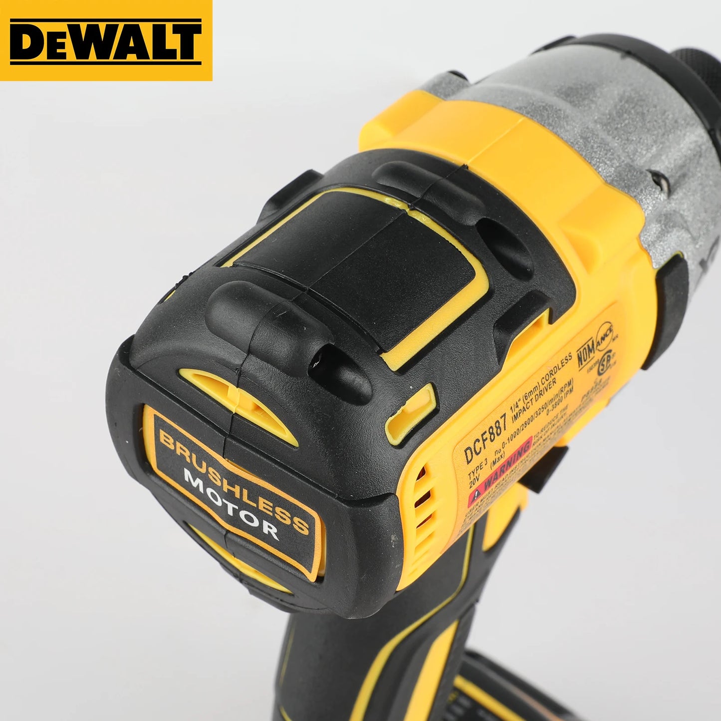 DEWALT 20V Brushless Cordless Impact Drill DCD887 XR