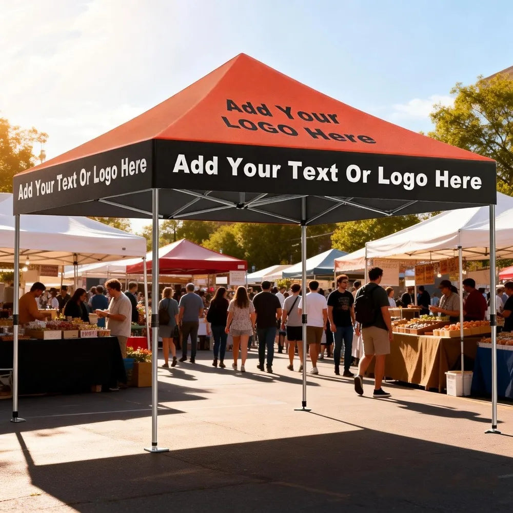 Custom Pop Up Canopy Tent Logo Printing For Events