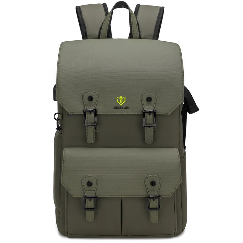 Retro Double-Shoulder Camera Bag For DSLRs And Telephoto Lenses Waterproof