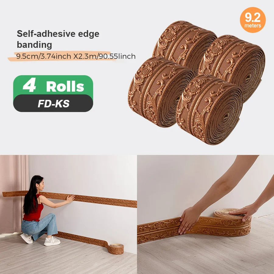 Self Adhesive Edge Banding Strip Sxp Peel and Stick Walls