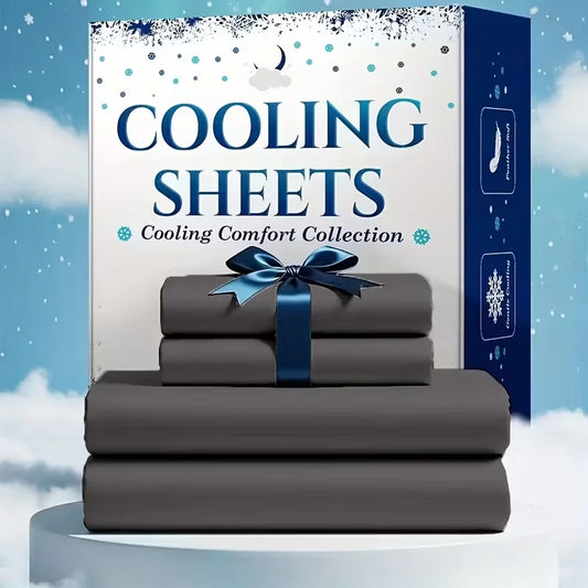 Bamboo Cooling Sheet Set For Kids Breathable Comfort