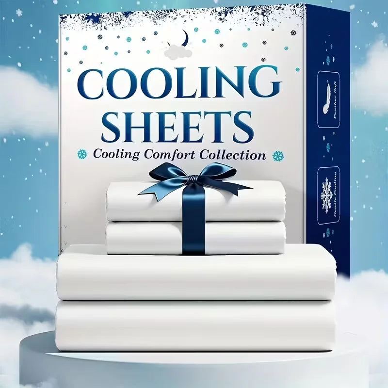 Bamboo Cooling Sheet Set For Kids Breathable Comfort