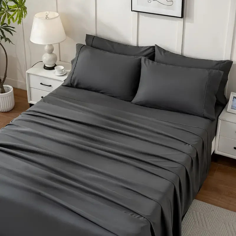 Bamboo Cooling Sheet Set For Kids Breathable Comfort
