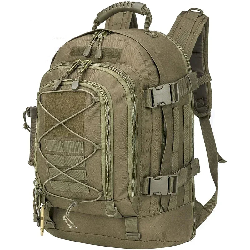 LQARMY Military Tactical Backpack Molle Rucksack for Outdoor Travel