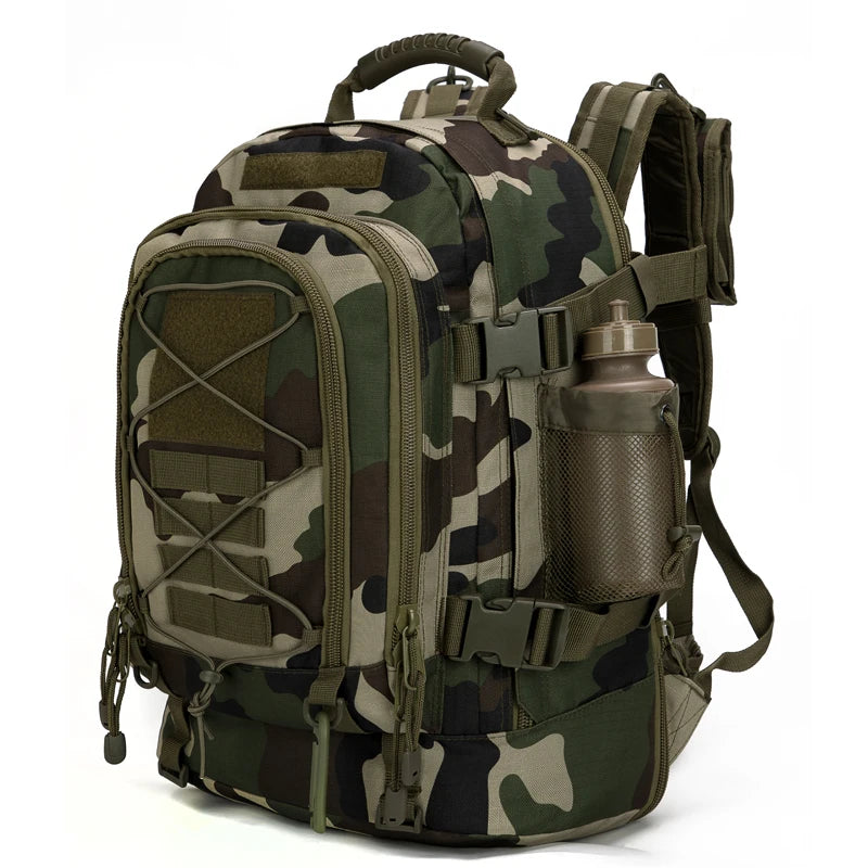 LQARMY Military Tactical Backpack Molle Rucksack for Outdoor Travel